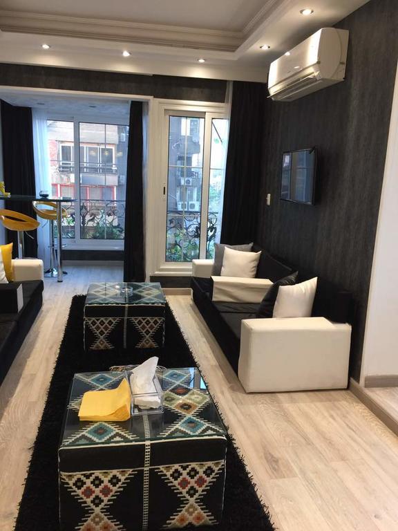 Luxury Mohandeseen Apartment Kairo Exterior foto